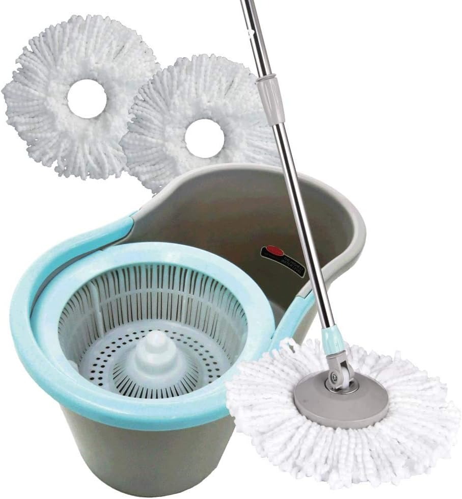 春夏秋冬 コンパクト手回し回転モップ WJ 8087