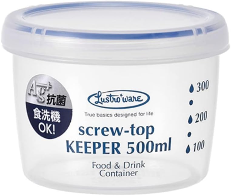 岩崎工業 スクリュートップキーパー500浅型 500ml B-2271