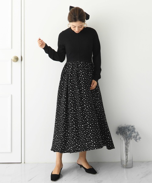 チョコア(CHOCOA) 授乳柄ワンピース