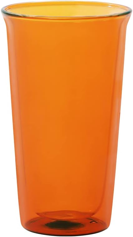 キントー(KINTO) CAST AMBER ダブルウォールグラス 340ml 21462
