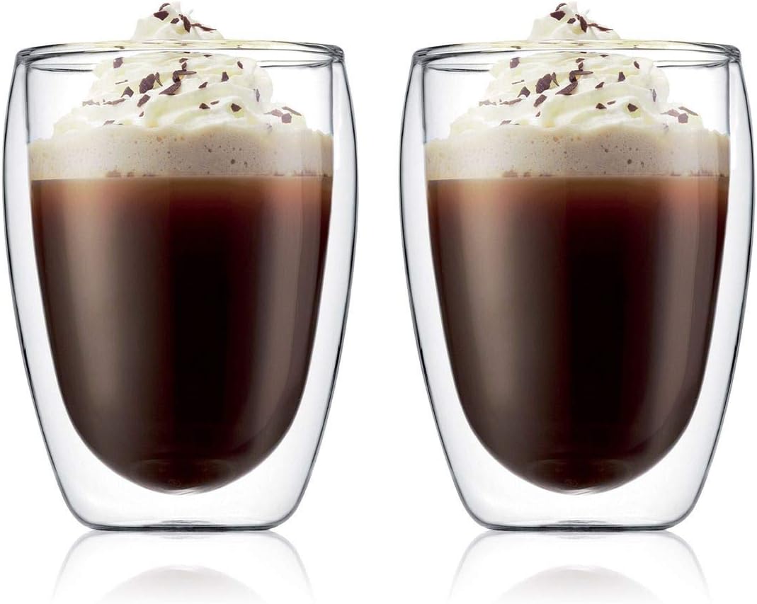 ボダム(bodum) PAVINA ダブルウォール グラス 350ml 2個セット 4559-10J