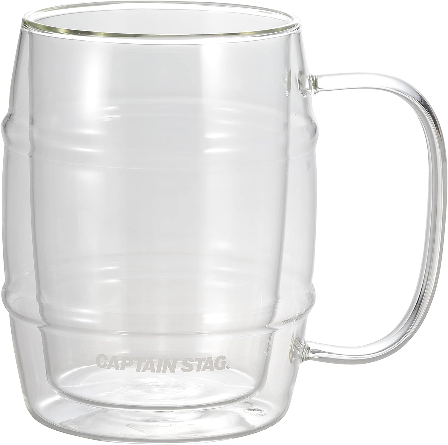キャプテンスタッグ(CAPTAIN STAG) 樽ビアカップ 1000ml(ダブルウォール) UW-2032