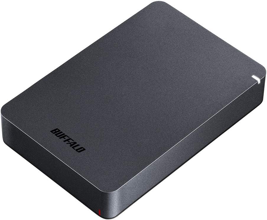 バッファロー(BUFFALO) ポータブルHDD 5TB HD-PGF5.0U3-GBKA 2019