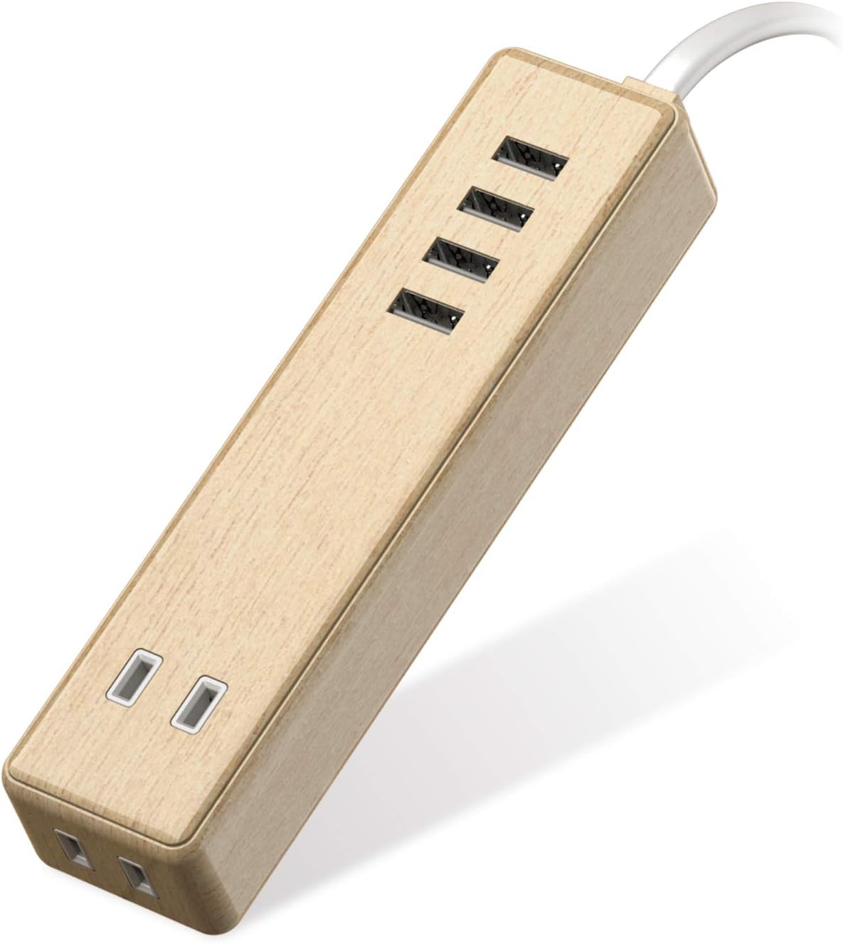 エレコム(ELECOM) AC2口+USB4ポート1.5mケーブルUSBタップ ECT-0415 2021