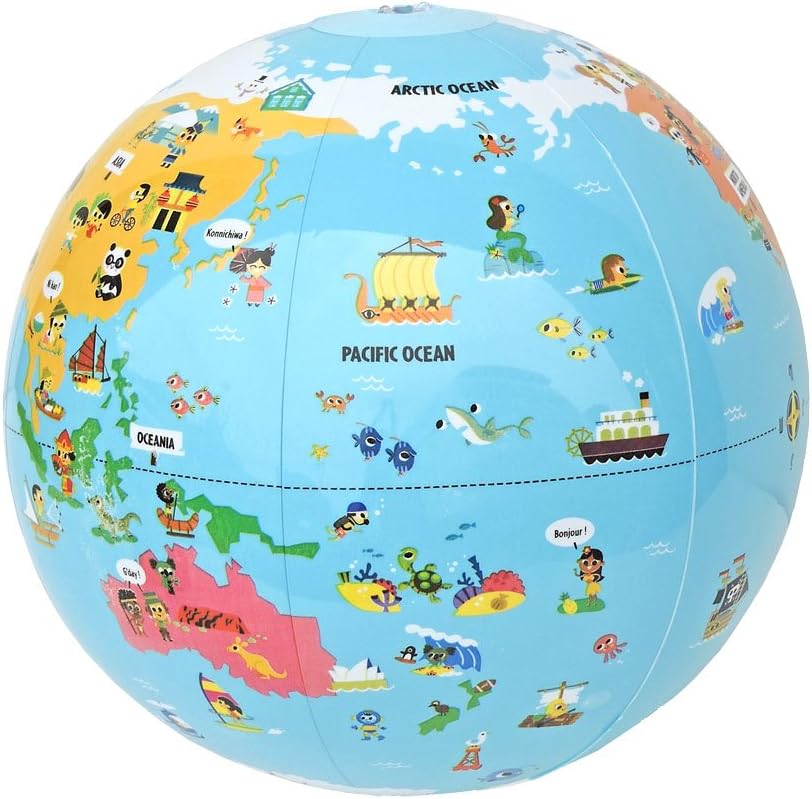 トライブ ビーチボール地球儀