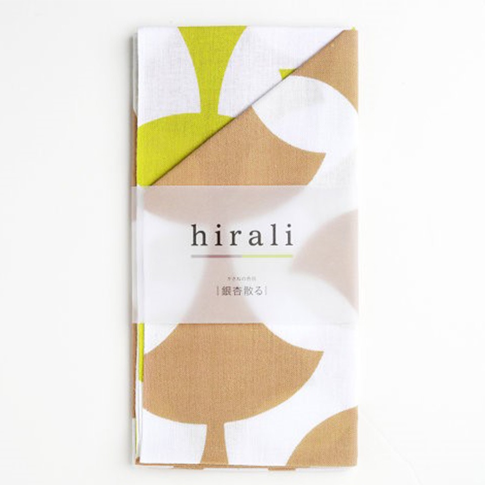 竹野染工(TAKENO SENKO) hirali 銀杏散る