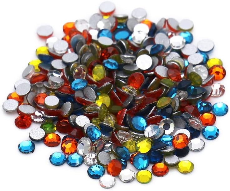 ネイルタウン(NAIL TOWN) カラフルラインストーンMIX