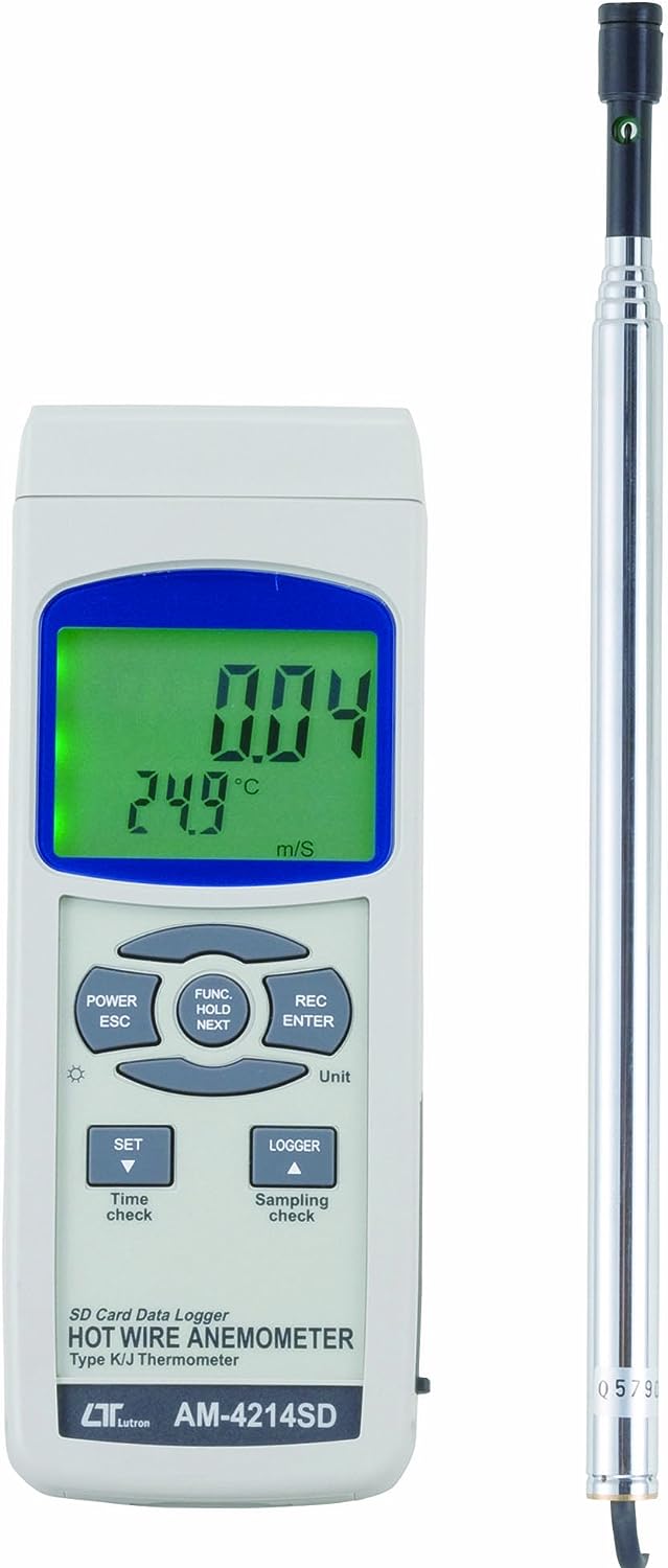 マザーツール デジタル風速計 AM-4214SD