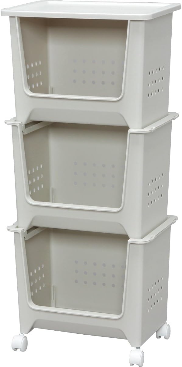 アイリスオーヤマ(IRIS OHYAMA) スタックバスケット SB-003