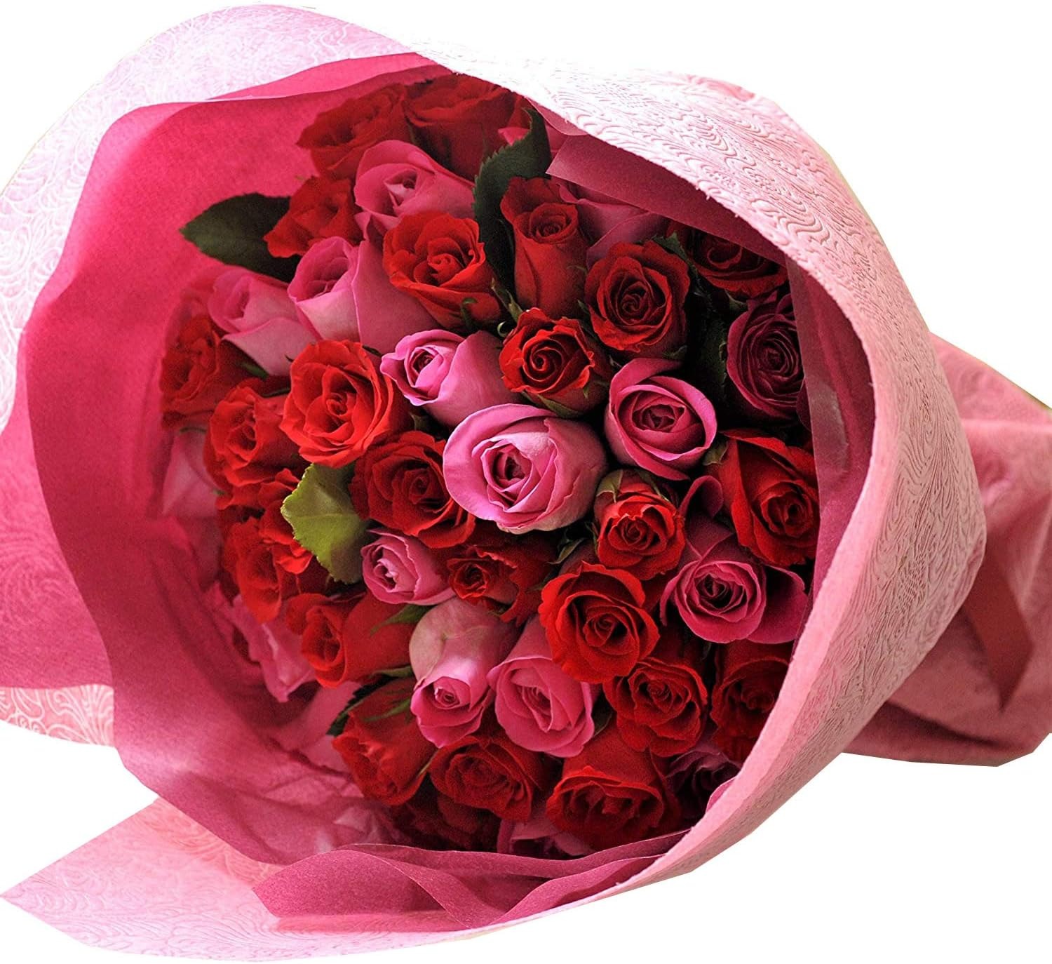 グリーンインダストリー フラワーキッチン バラ50本 花束ブーケ