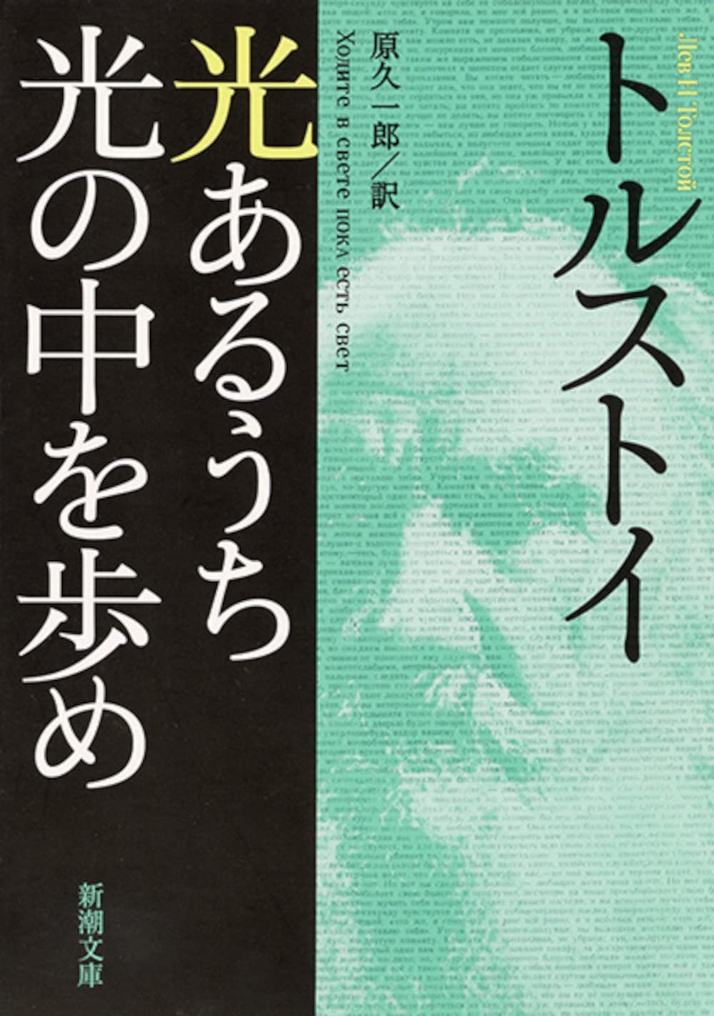 光あるうち光の中を歩め