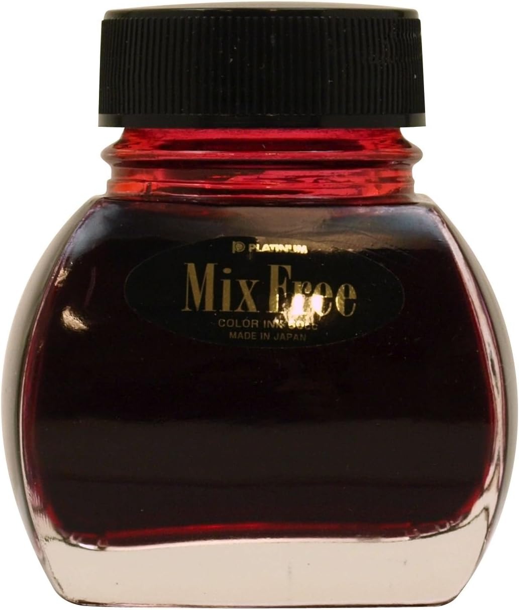プラチナ万年筆 ミクサブルインク フレイムレッド INKM-1200