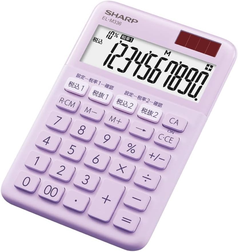 シャープ(SHARP) カラー・デザイン電卓 EL-M336