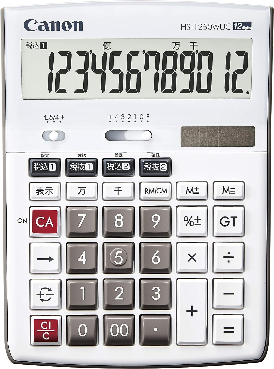 キヤノン(Canon) 電卓 HS-1250WUC
