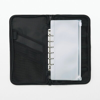 無印良品 ポリエステル パスポートケース クリアポケット付 44904541