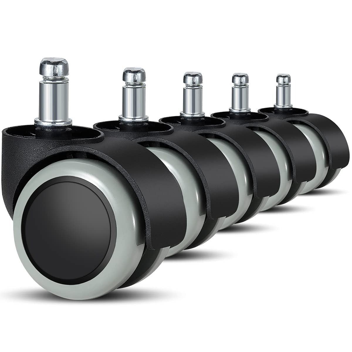 Omyoffice ウレタンキャスター 5点セット