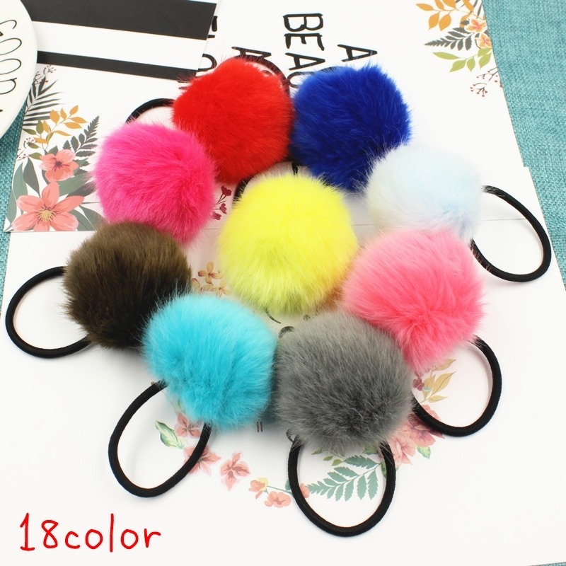 Plus nao ヘアゴム ポンポン