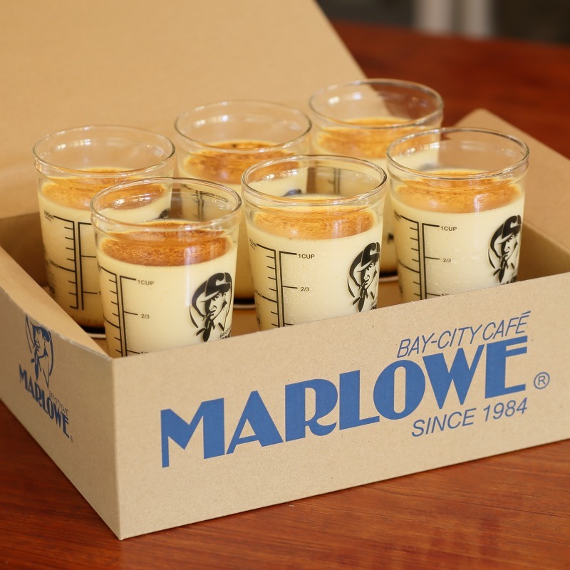 マーロウ(MARLOWE) ビーカー入り 手作り焼きプリン