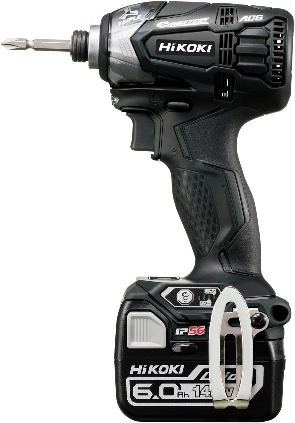 ハイコーキ(HiKOKI) 14.4V コードレスインパクトドライバ WH14DDL2 2LYPK