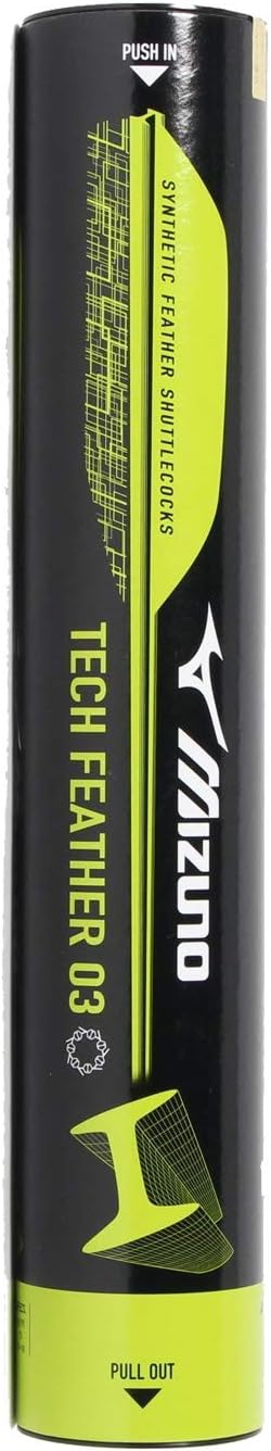 ミズノ(MIZUNO) バドミントンシャトルコック テックフェザー03 73JBS003