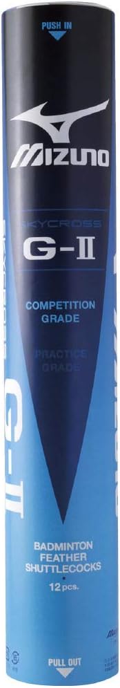 ミズノ(MIZUNO) バドミントンシャトルコック スカイクロスG-II 73JBB420