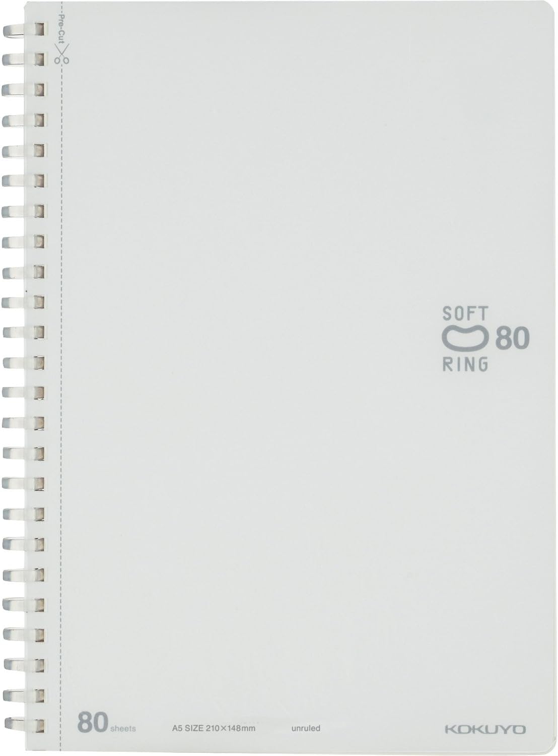 コクヨ(KOKUYO) ソフトリングノート カラフル 無地 カットオフ ス-SV338W