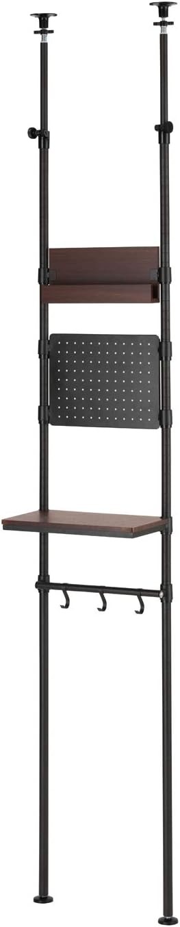 ドウシシャ(DOSHISHA) ルミナス ノワール 突っ張り収納ラック 幅40cm NO40-T