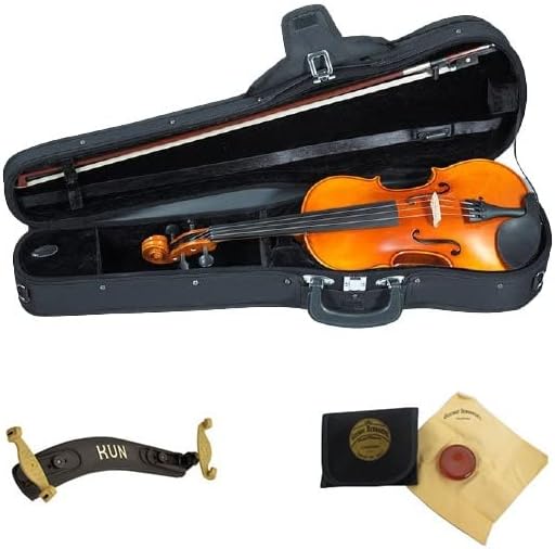 タカベ バイオリン キッズ ジュニア 子供用 楽器 弦楽器 ケース付き レトロ Nicolo Santi NSN60S 1/16サイズ 分数バイオリン 初心者セット