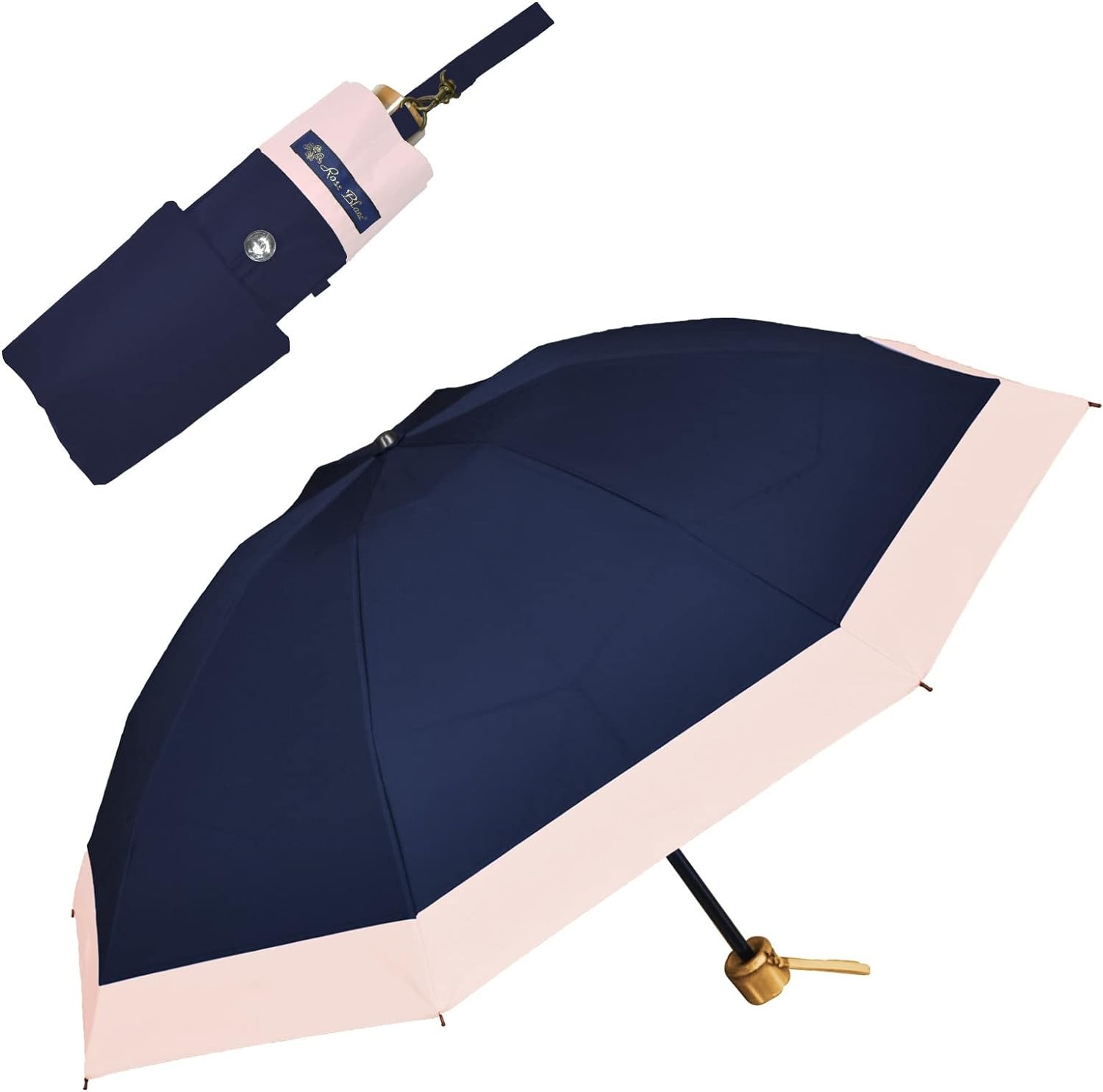 芦屋ロサブラン(Rose Blanc) 3段折りたたみ50cm コンビ 3cb