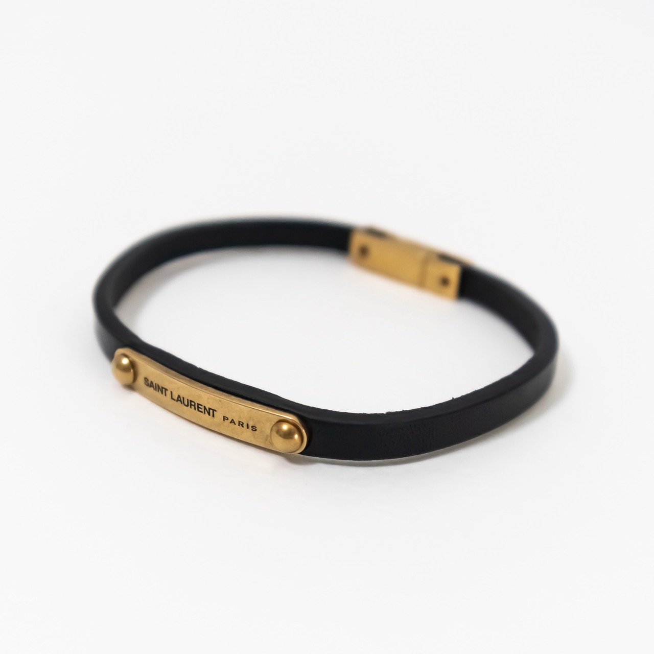 サンローラン(SAINT LAURENT) サンローランID プレートブレスレット 5061480IH1W1000