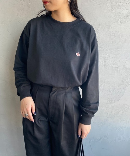 ダントン(DANTON) クルーネック 長袖Tシャツ