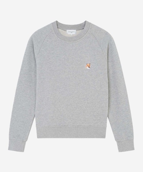 メゾンキツネ(Maison Kitsune) メゾン キツネ フォックスヘッド パッチ アジャステッド スウェットシャツ