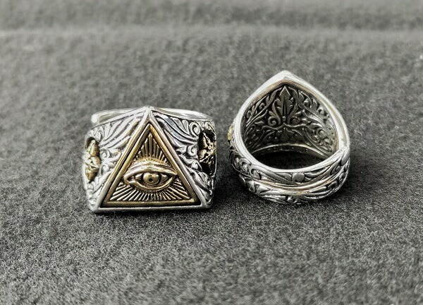ソカロ(ZOCALO) EYE OF PROVIDENCE MIRARETERU RING