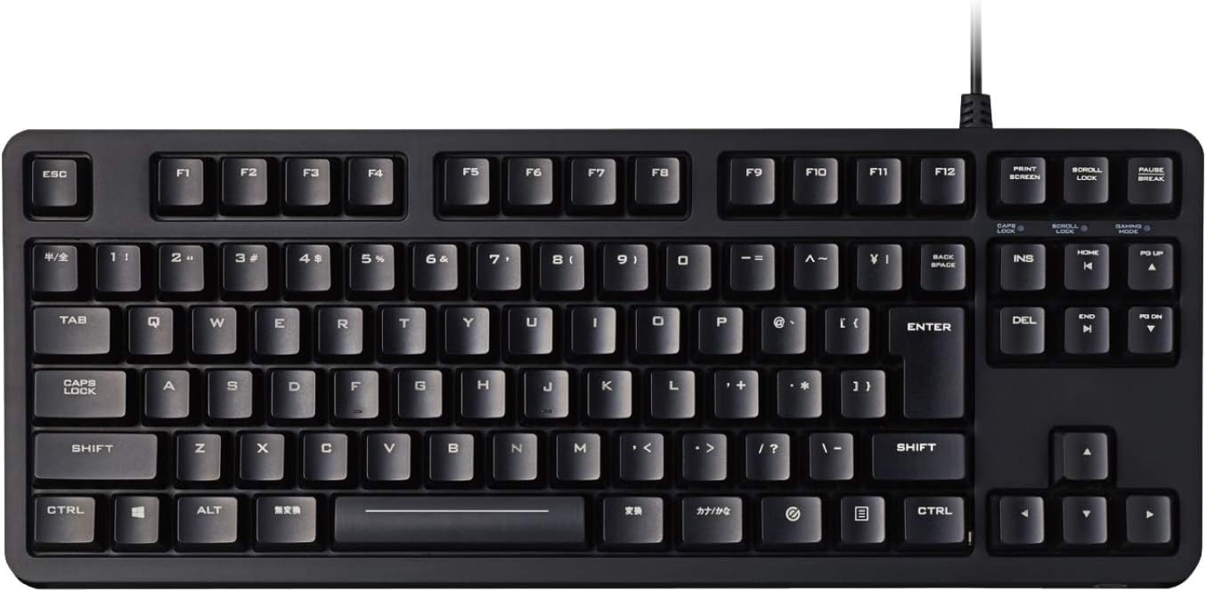 エレコム(ELECOM) メカニカルゲーミングキーボード TK-G01UKBK