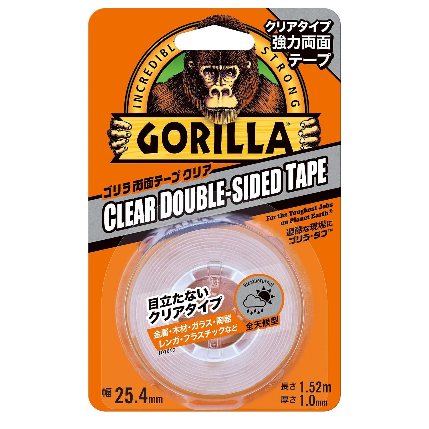 呉工業  強力両面テープ ゴリラ両面テープ 1780