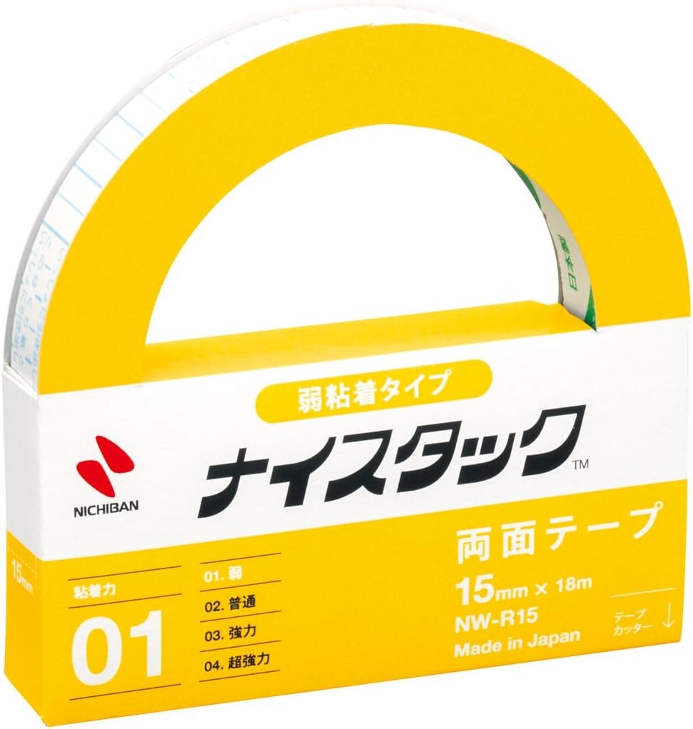 ニチバン(NICHIBAN) ナイスタック 弱粘着タイプ NW-R15