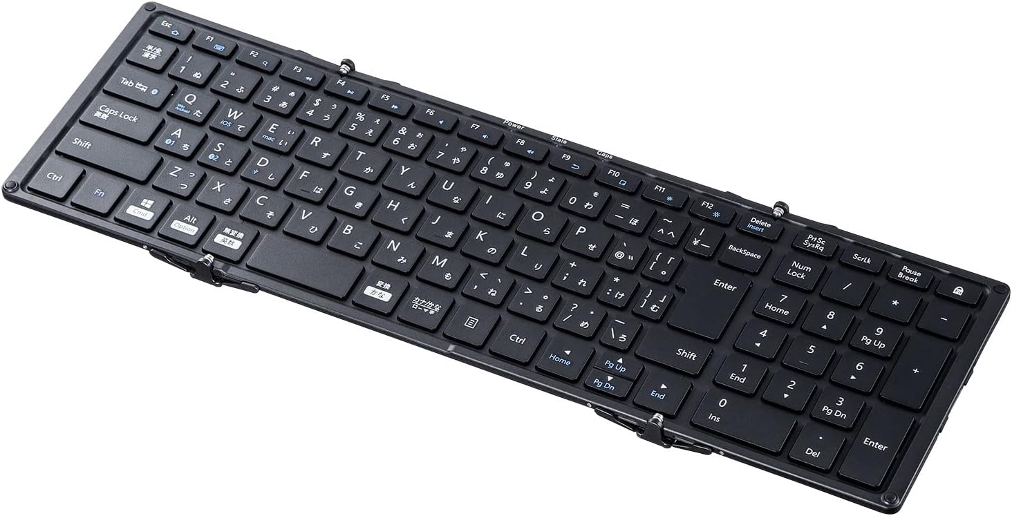 サンワサプライ(SANWA SUPPLY) Bluetooth折りたたみフルキーボード SKB-BT35 2023