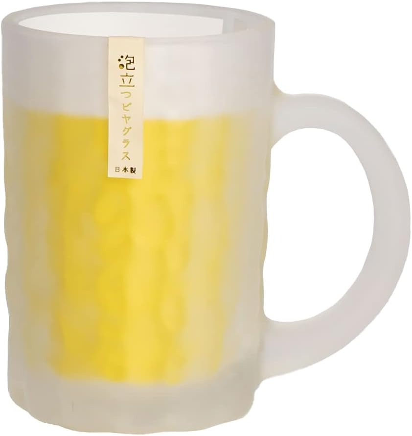 東洋佐々木ガラス(Toyo Sasaki Glass) 泡立つビヤグラス ジョッキ P-26353-600-JAN-P