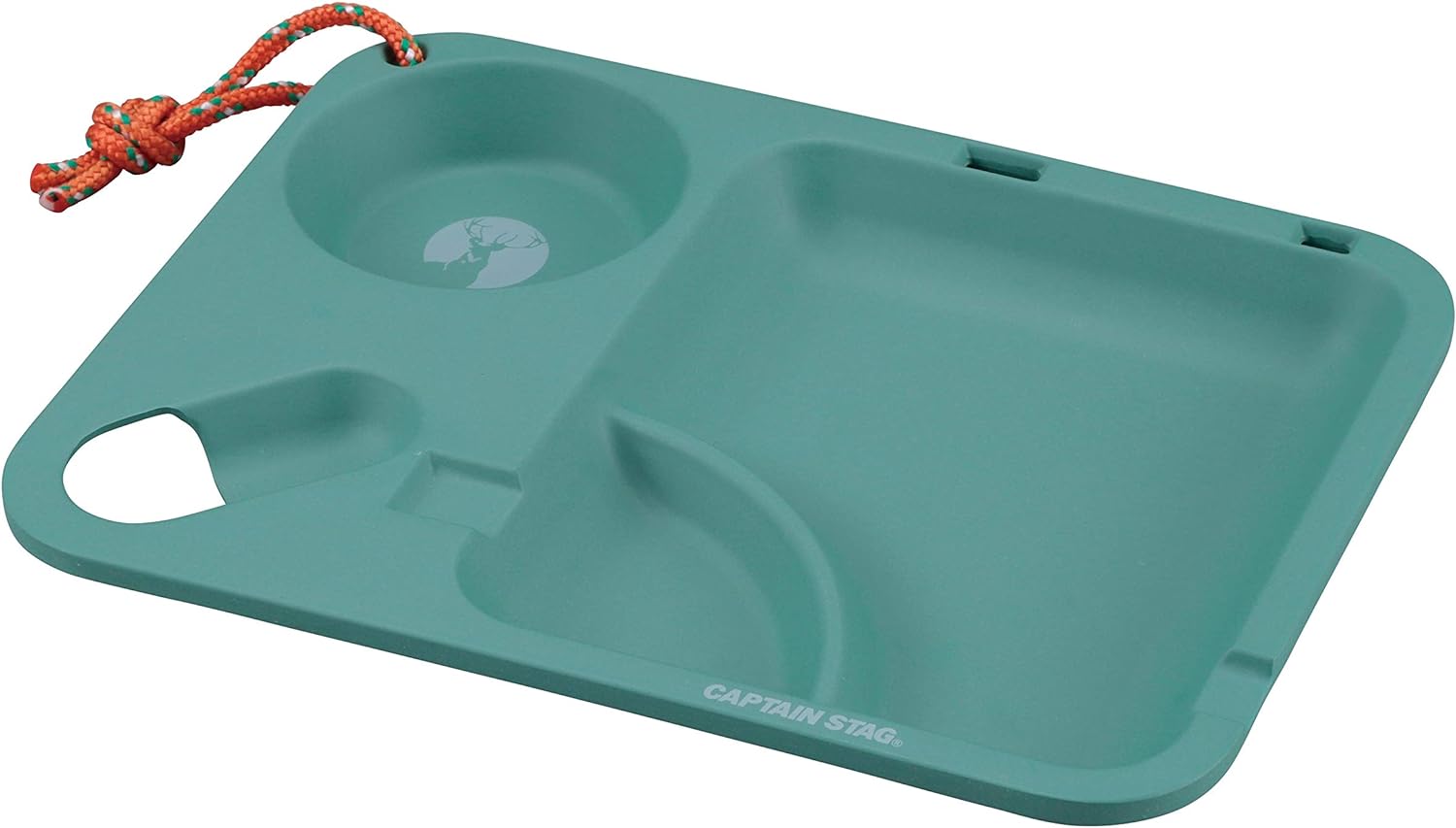 キャプテンスタッグ(CAPTAIN STAG) TAKE-FIBER ランチプレートスクエア26cm UP-2674