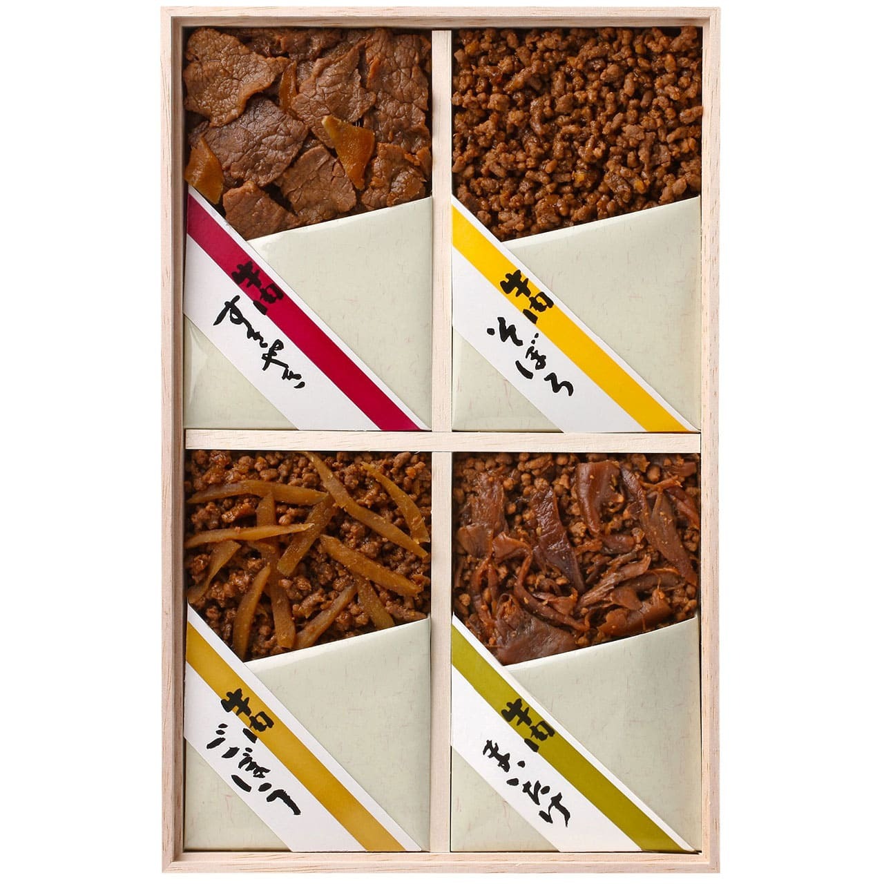 浅草今半 牛肉佃煮木箱詰合わせ