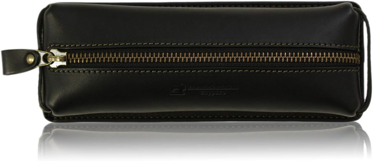 札幌革職人館 デスクペンケース ワイド