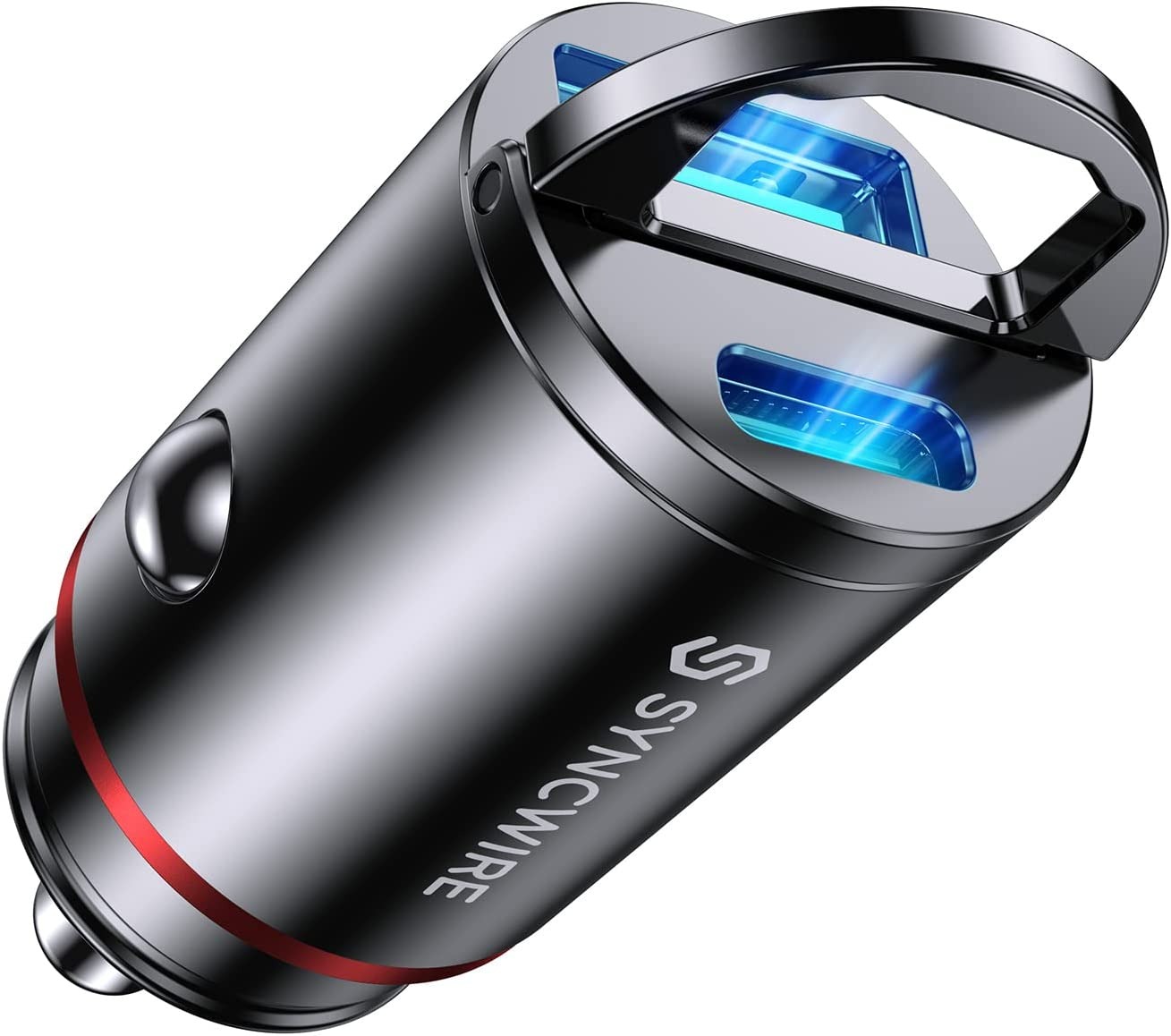 SYNCWIRE Mini Car Charging Adapter 30W Dual Ports SW-XC672