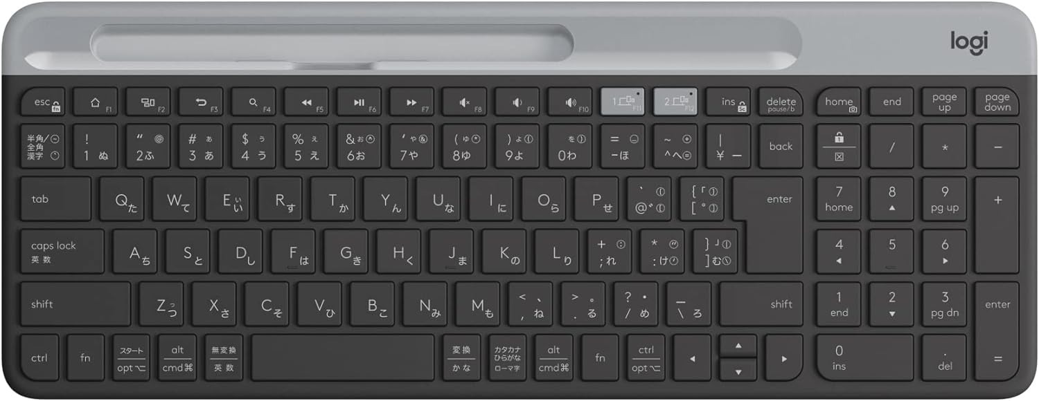 ロジクール(Logicool) K580スリム マルチデバイス ワイヤレスキーボード 2023