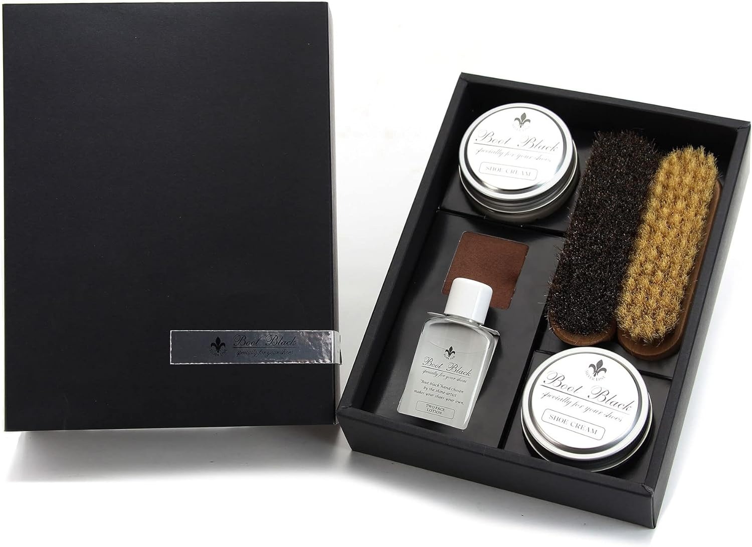 コロンブス(COLUMBUS) ブートブラックシルバーライン モスコミュールセット