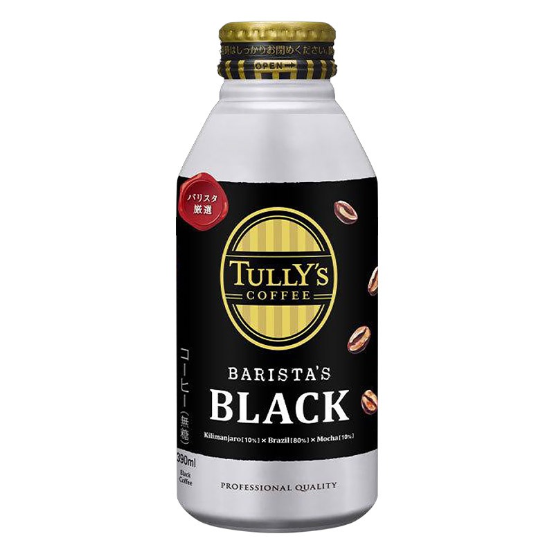 群馬県明和町 TULLY’S COFFEE BARISTA’S BLACK 390ml×24缶 9,000円
