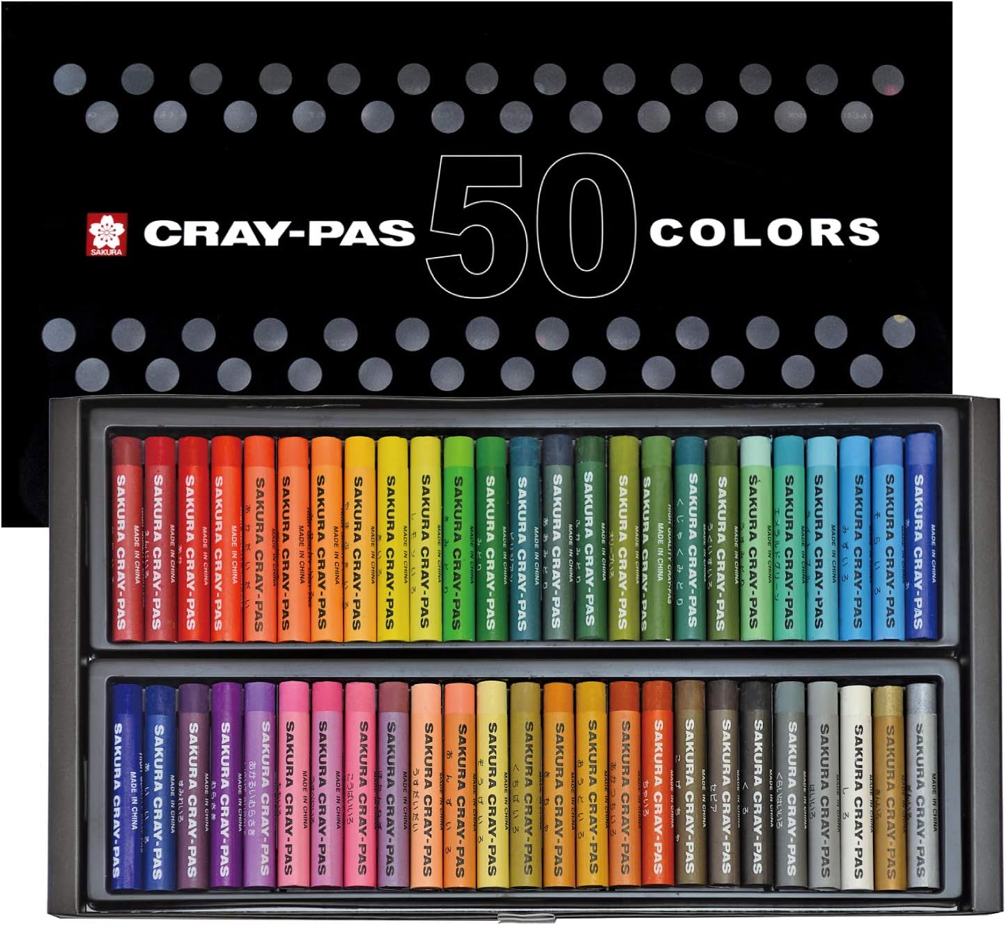 サクラクレパス(SAKURA) クレパス太巻50色セット VP50