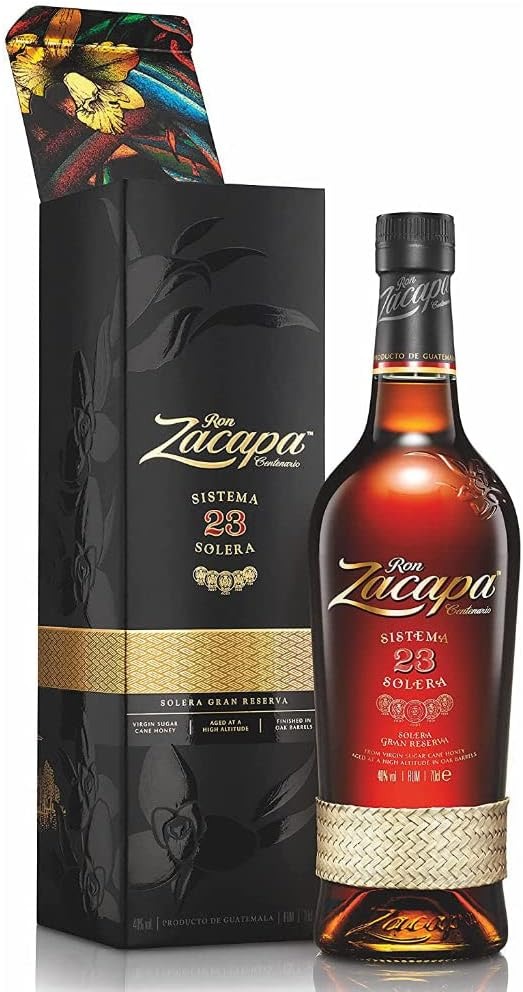 ロン サカパ(Ron Zacapa) センテナリオ 23年 ソレラグランレゼルヴァ