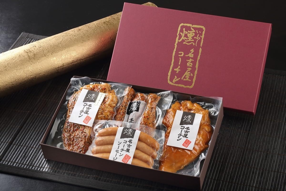 南部食鶏 純系 名古屋コーチン 燻製4種セット