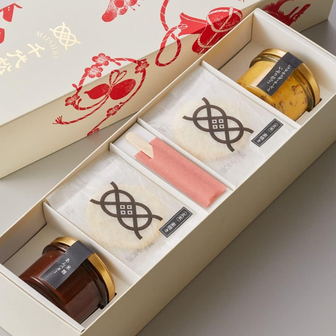 MUSUBI千代松 KOMETE 玄米のディップせんべい さしすせそ玄米せんべい