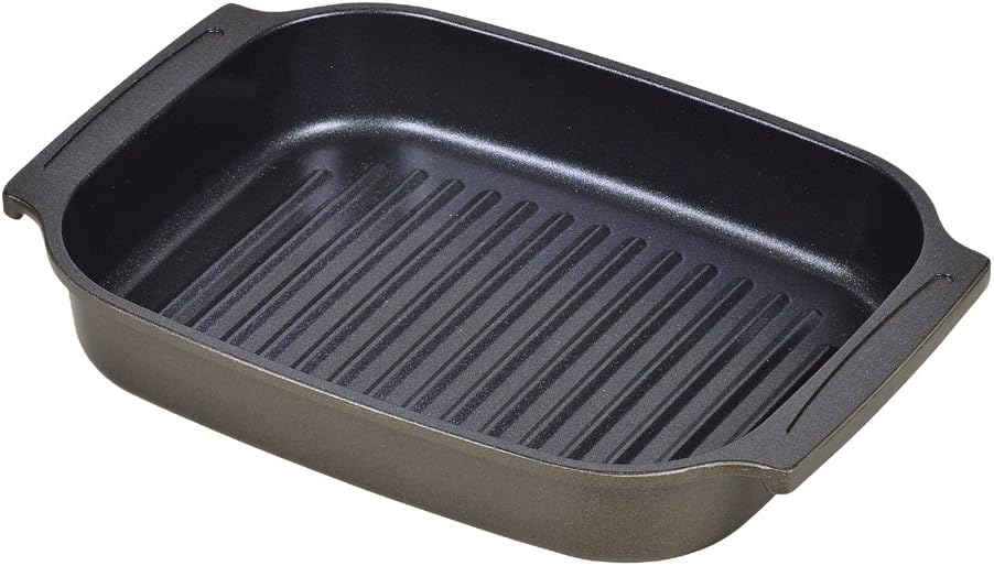 パール金属(PEARL METAL) ラクッキング ブルーダイヤモンドコートIH対応お手軽グリルプレート HB-2530